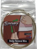 Badge Removal Wire